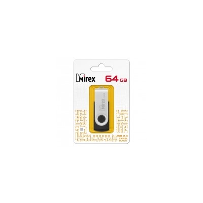 64Gb Mirex Swivel Black (13600-FMURUS64)