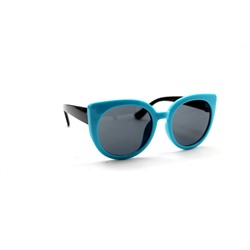 Детские солнцезащитные очки №1 голубой черный