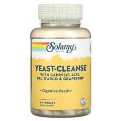 Solaray Yeast-Cleanse, 90 растительных капсул