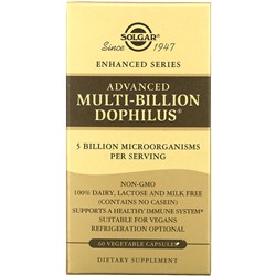 Solgar Advanced Multi-Billion Dophilus, 60 Vegetable Capsules