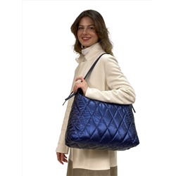 Женская сумка из водоотталкивающей ткани, цвет синий