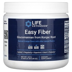 Life Extension Easy Fiber, Натуральный апельсин, 5,89 унции (167 г)