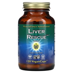 HealthForce Superfoods Liver Rescue, версия 6, 120 веганских капсул