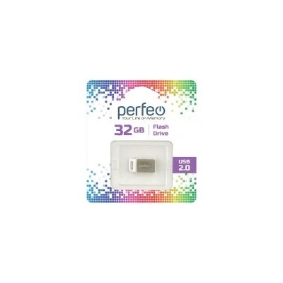 32Gb Perfeo M05 Metal Series USB 2.0 (PF-M05MS032)