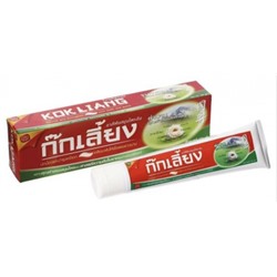 Тайская Органическая зубная паста Kokliang с травяными экстрактами, 100 гр