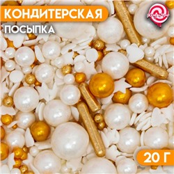 Кондитерская посыпка «Попкорн с карамелью», 20 г