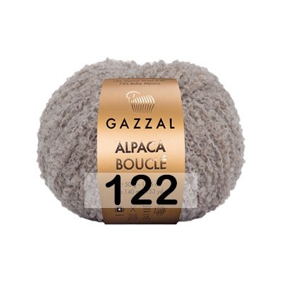 Пряжа Gazzal Alpaca Boucle