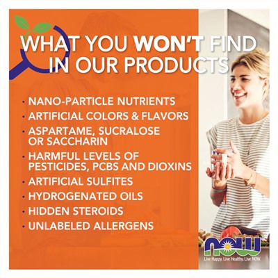 NOW Foods Алоэ 10,000 и Пробиотики - 60 растительных капсул - NOW Foods