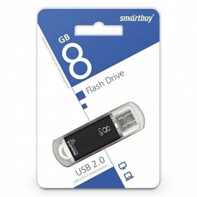 8Gb SmartBuy V-Cut Black (SB8GBVC-K)