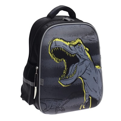 Рюкзак каркасный школьный Calligrata "Динозавры", 39 х 30 х 14 см