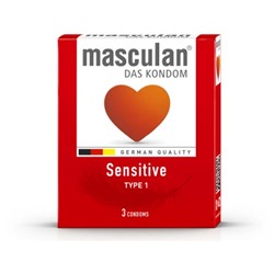Masculan Sensitive plus Нежные 3 шт