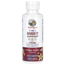 MaryRuth's 7-in-1 Immunity Support Liposomal, Ginger Vanilla, 7.6 fl oz (225 ml)