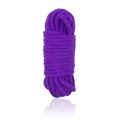 Веревка для Шибари (хлопок) фиолетовая,10м