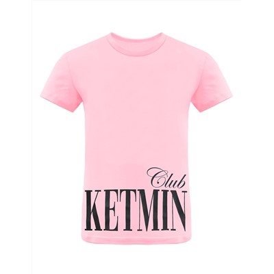 Футболка для девочки KETMIN CLUB цв.Розовый