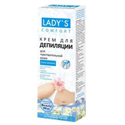 Comfort Naturals Lady`s Крем для депиляции с увлажняющим комплексом 100мл.18 /50091/