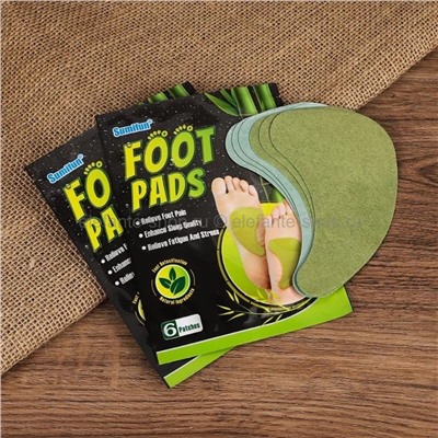 Детокс-патчи для ног Sumifun Foot Pads 6 piece (106)