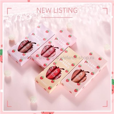 Набор блесков для губ Dragon Ranee Strawberry Lipstick Set (106)