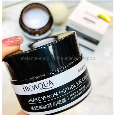 Крем для кожи вокруг глаз с пептидом BIOAQUA Snake Venom Peptide Eye Cream, 30 гр (125)