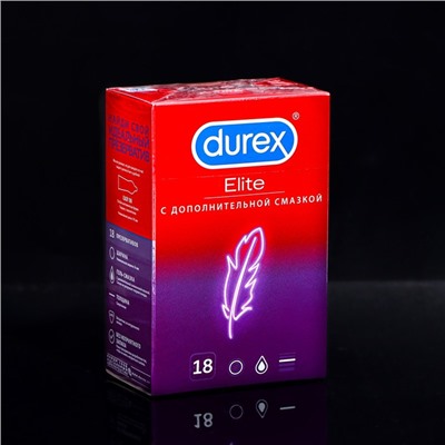 Презервативы Durex Elite, сверхтонкие, 18 шт
