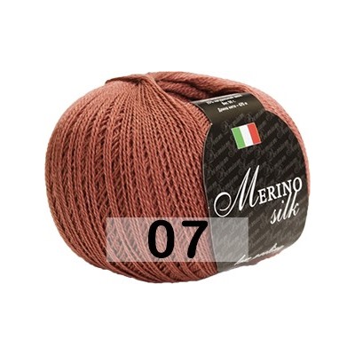 Пряжа Сеам Merino Silk 50