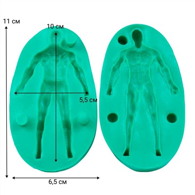 Силиконовый молд 3D Человек Паук