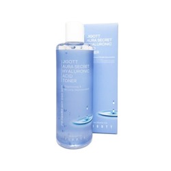 ТОНЕР ДЛЯ ЛИЦА С ГИАЛУРОНОВОЙ КИСЛОТОЙ AURA SECRET HYALURONIC ACID TONER, 300мл