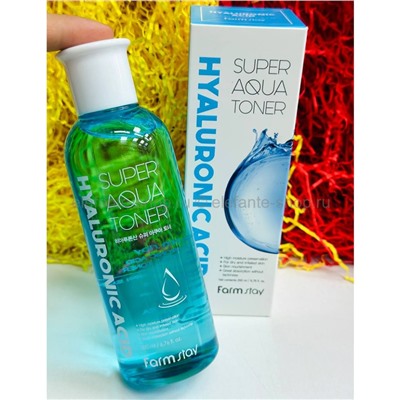 Тонер FarmStay Hyaluronic Acid Super Aqua Toner 200ml (13)