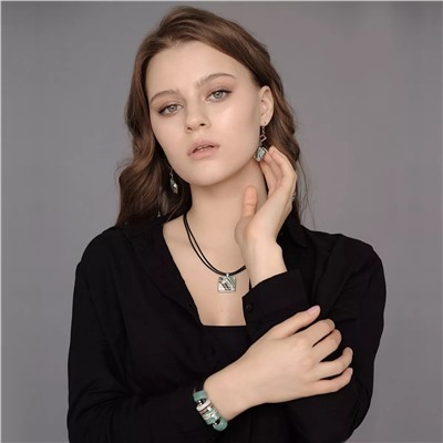 Серьги из муранского стекла ELEGANT ACCENT LS2986