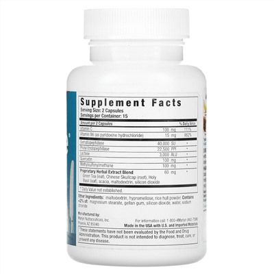 Naturally Vitamins Histame - Поддержка при непереносимости пищи - 30 капсул - Naturally Vitamins