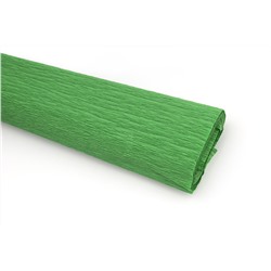 Гофрированная бумага (насыщено-зелёный), 50см*2,5м , упак. 1шт