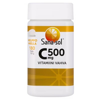 Sana-Sol Strong Витамин С 500 мг 180 таблеток