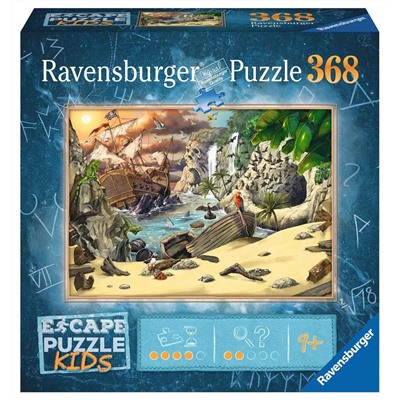 Ravensburger. Пазл-квест 368 "Пиратская бухта" арт.12956