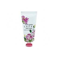 Jigott Secret Garden Lotus Hand Cream Крем для рук с экстрактом лотоса