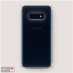 Противоударный силиконовый чехол Прозрачный на Samsung Galaxy S10E