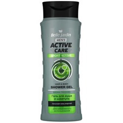 Belle Jardin Active Care Гель-душ и Шампунь 2в1 "Sport Active" тонизирующий (420мл). 24