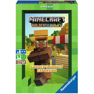 Ravensburger. Наст.игра "Minecraft"(Майнкрафт)  расширение "Фермерский рынок" арт.26990 МРЦ 1655 руб