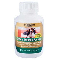 Vetalogica Canine Tranquil Formula für Hunde - 120 Kautabletten