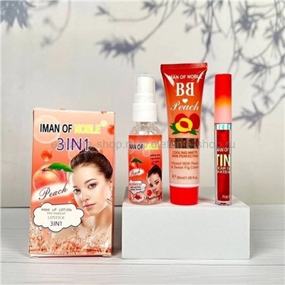 Набор для макияжа Iman of Noble Peach 3in1