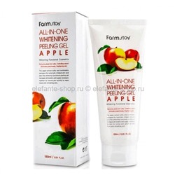 Пилинг-гель FarmStay All-In-One Whitening Peeling Gel Apple, 180 мл (51)