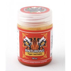 Binturong Tiger red Balm - Бальзам Красный Тигр, 50гр