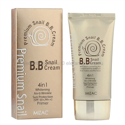 Тональный крем Mizac Premium Snail B.B. Cream 4in1 50ml (13)