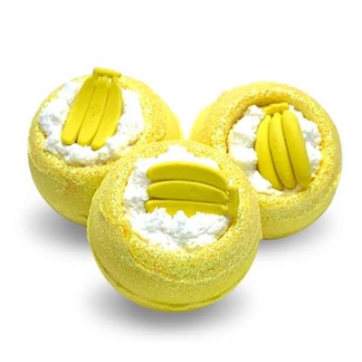 Бомбочка для ванн Bomb Master «Бананчики» жёлтая, 130 г