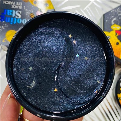 Чёрные патчи Endow Shooting Star Crystal Eye Gel Patch Black