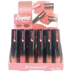 FARRES /7036-MIX/ Блеск для губ "Rich Color Pop". (24)