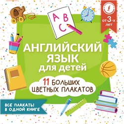 Английский язык для детей. Все плакаты в одной книге: 11 больших цветных плакатов