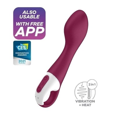 Satisfyer Вибромассажер для стимуляции точки G Hot Spot, красный