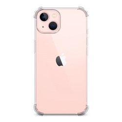 Противоударный силиконовый чехол Прозрачный на iPhone 13