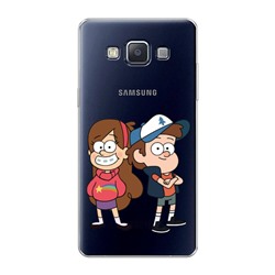 Силиконовый чехол Gravity Falls дети на Samsung Galaxy A5