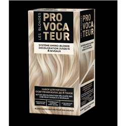 Provocateur Les Blondes Набор для мягкого осветления волос до 4 тонов 50/50/25мл.(6) /98857