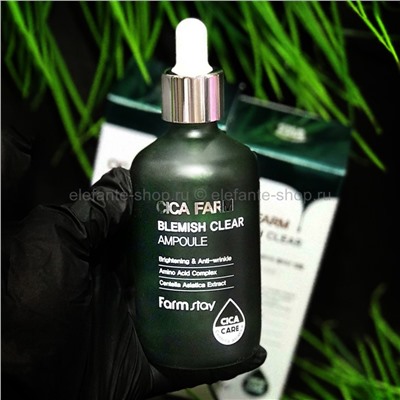 Ампульная сыворотка FarmStay Cica Farm Blemish Clear Ampoule, 100 мл (125)